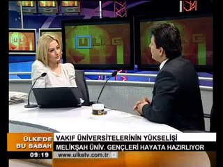 MELİKŞAH ÜNİVERSİTESİ REKTÖRÜ REŞİT ÖZKANCA 31.01.2011 -1-