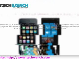 Comparing The Windows Phone 7 and the iPhone