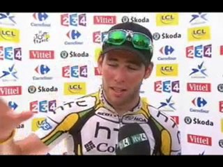Mark Cavendish Tour de France Interview - Stage 11