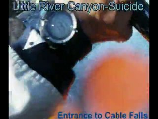 Kayak Little River Canyon- "Suicide Section" Head Cam