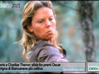 Julia Roberts e Charlize Theron: sfida fra premi Oscar per la matrigna di Biancaneve più cattiva