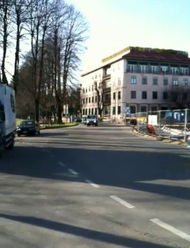 Lavori alla rotatoria di Borgo Giannotti di Lucca