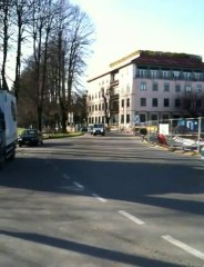 Lavori alla rotatoria di Borgo Giannotti di Lucca