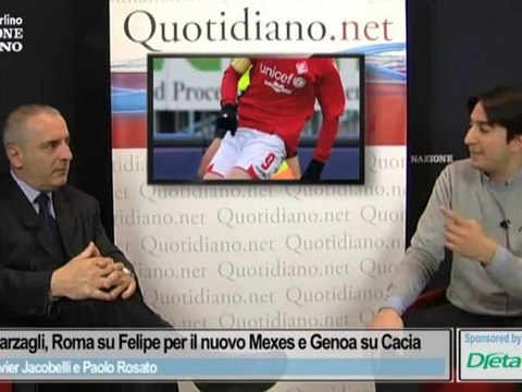 Calciomercato: Juve su Barzagli, Roma su Felipe per il nuovo Mexes e Genoa su Cacia