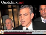 Canalis: ''Preparo un matrimonio ma non il mio con Clooney''