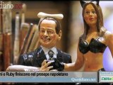 Berlusconi e Ruby finiscono nel presepe napoletano