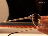 La Dona, monture en or massif des Lunettes Cartier