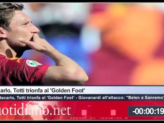 Tg Quotidiano.net (Giovanardi: "Belen a Sanremo? Se fa il test antidroga" )