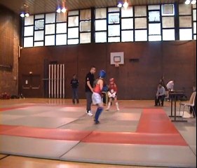 Esteban Cardoso au championnat idf muay thaï 21.1.11 Paris