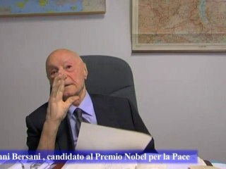 Intervista a Giovanni Bersani , candidato al Premio Nobel per la Pace - Parte 4