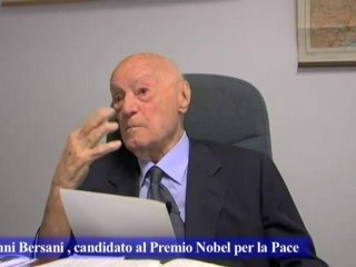 Intervista a Giovanni Bersani , candidato al Premio Nobel per la Pace - Parte 2