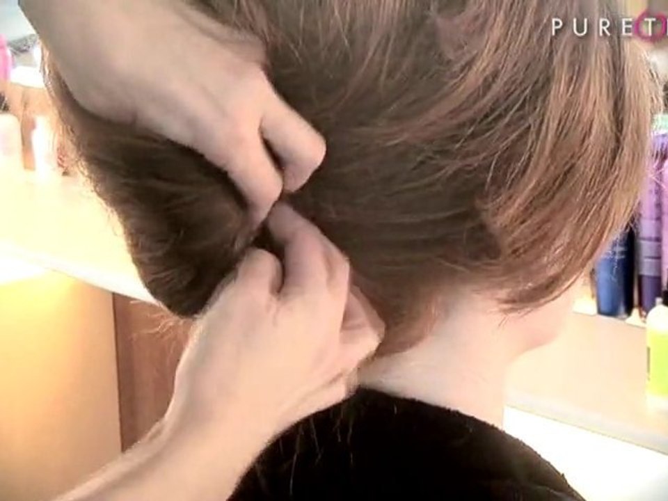 Le chignon XXL du défilé Vera Wang