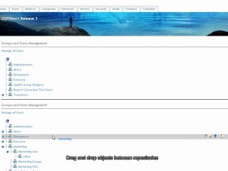 Import/Export objects in BO