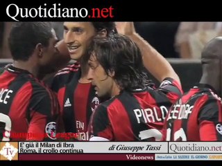 Champions: è già il Milan di Ibra. Roma, il crollo continua