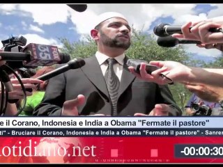 Tg Quotidiano.net (L'indonesia si appella a Obama "Fermi il rogo del Corano)