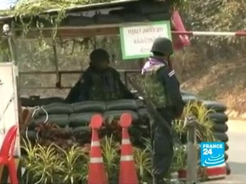 Villages at Thai-Cambodian border deserted after clashes