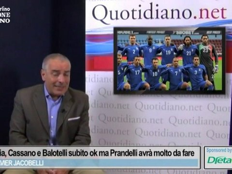 Nuova Italia, Cassano e Balotelli subito ok ma Prandelli avrà molto da fare