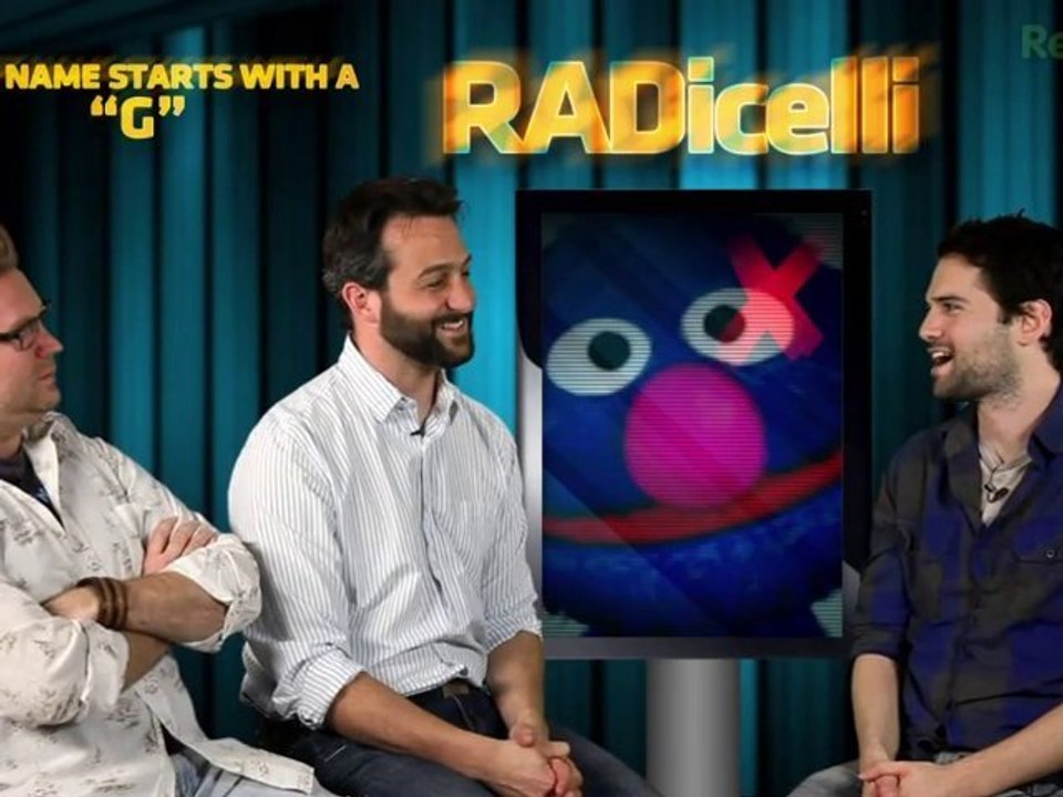 Guess the Actor Game - TRS Plays "Radicelli" - The Totally Rad Show