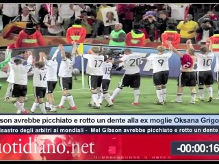 TG Quotidiano.net (Bufera arbitri. La Fifa: "Niente gol sui maxi-schermi")