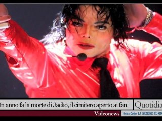 Un anno fa la morte di Jacko, il cimitero aperto ai fan