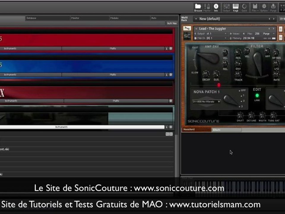 TUTO MAO : Test Gratuit de NovaChord de SonicCouture