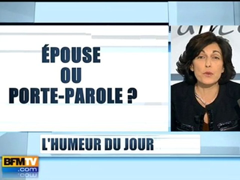 Epouse ou porte-parole ?
