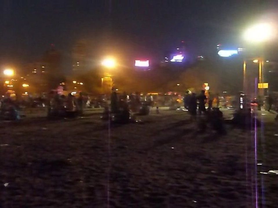 Inde 2010 > Mumbai - Chowpatty Beach de nuit