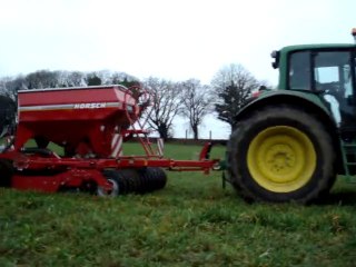 jd 7430 et semoir horsch au semi à Brech