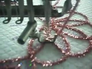 Şeytan ayaklı nakış makinesi çalışma videosu