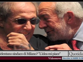 Celentano sindaco di Milano? ''L'idea mi piace''