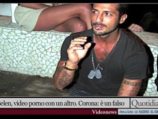 Belen, video porno con un altro. Corona: è un falso