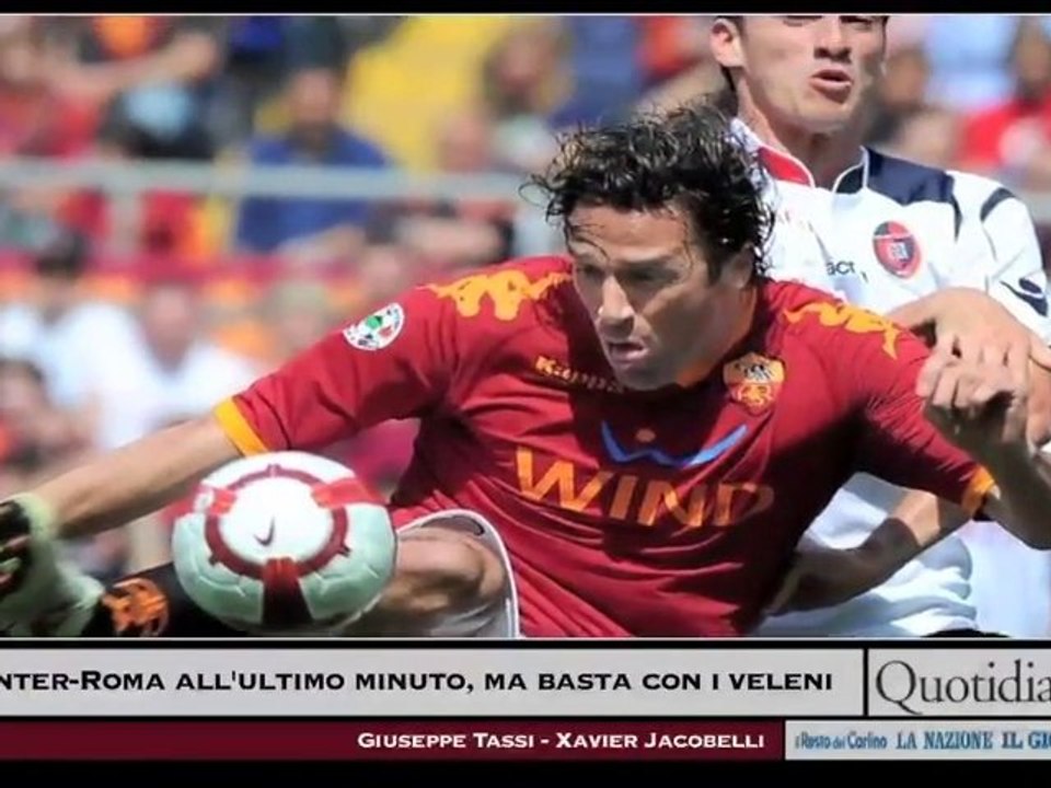 Inter-Roma all'ultimo minuto, ma basta con i veleni