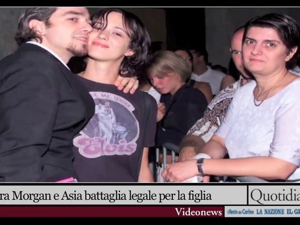 Fra Morgan e Asia battaglia legale per la figlia