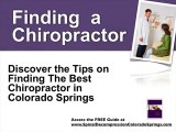 Spinal Decompression Colorado Springs - Colorado Springs Sp