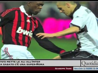 Eto'o mette le ali all'Inter ma sabato c'è una super-Roma