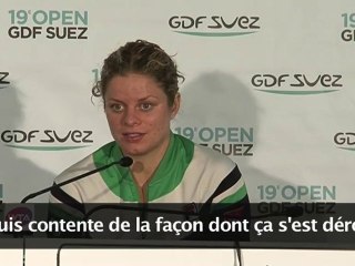 Descargar video: Conférence de Presse de Kim Clijsters - Open GDF SUEZ