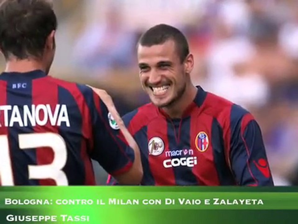 Bologna: contro il Milan con Di Vaio e Zalayeta