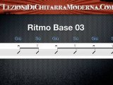 Ritmi Patterns Semplici Per Chitarra - Ritmo 03