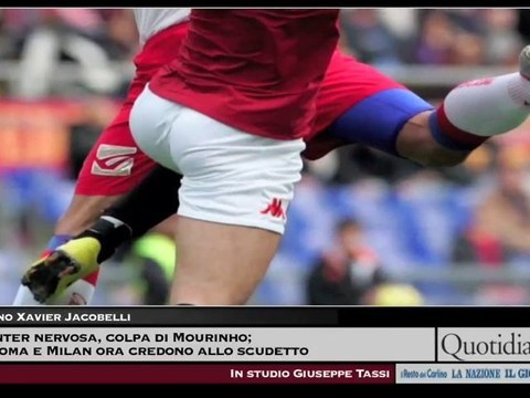 Inter nervosa, colpa di Mourinho; Roma e Milan ora credono allo scudetto