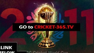 Cricket World Cup 2011 Warm Up Matches Live Stream