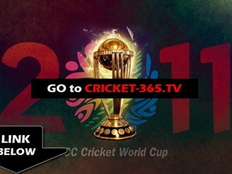 Cricket World Cup 2011 Warm Up Matches Live Stream