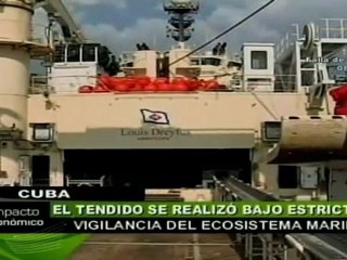 Cable de fibra óptica se tendió de Venezuela a Cuba cuidando el ecosistema submarino