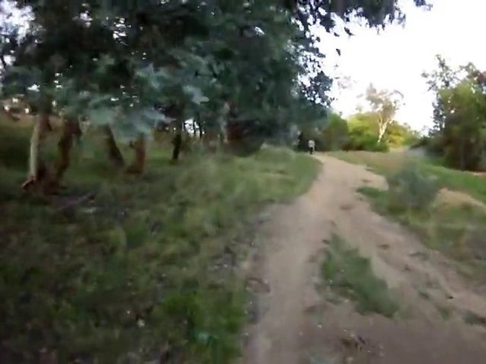 Canberra Australia-MTB Singletrack Helmet Cam - Red Hill Reserve Top To Bottom Run