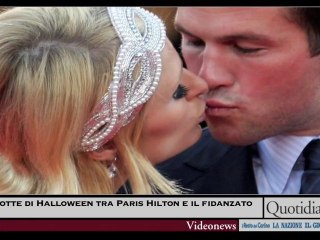 Botte di Halloween tra Paris Hilton e il fidanzato