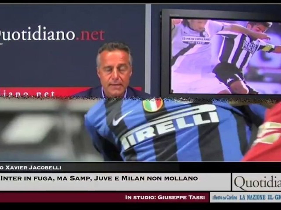 L'Inter in fuga, ma Samp, Juve e Milan non mollano