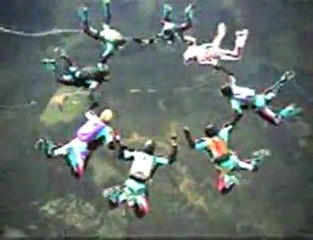 Norwegian Institute of Technology Parachute Club 8-way team