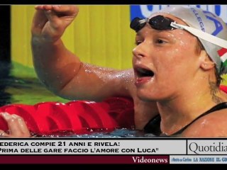 Federica compie 21 anni e rivela: "Prima delle gare faccio l