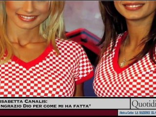 Elisabetta Canalis: ''Ringrazio Dio per come mi ha fatta''