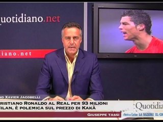 Cristiano Ronaldo al Real per 93 milioni