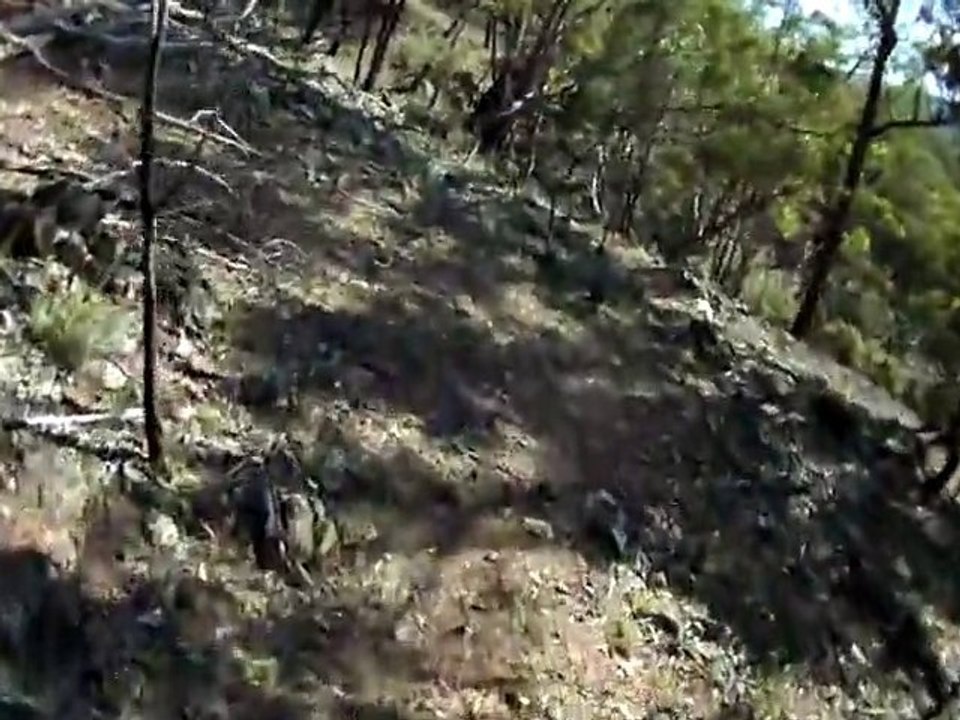 Canberra/Queanbeyan Australia - MTB Singletrack Helmet Cam -  "Jerra" Off Camber Singletrack